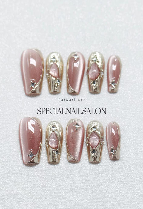 Gilded pink